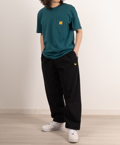 (What it isNt)ART BY MARKGONZALES(ワットイットイズント)の「【(What it isNt) ART BY MARK GONZALES/ワットイズイズント マークゴンザレス】ピスネーム付カラースケーターパンツ/バギーパンツ/エストシャーリング(デニムパンツ・メンズ・ブラック/パープル/グリーン/オレンジ/オフホワイト・M/L/XL)」の16枚目の写真