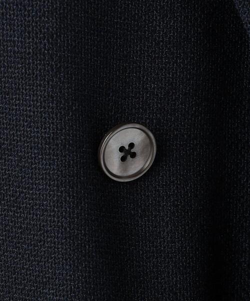 Camoshita（カモシタ）の「＜Camoshita＞ コットンリネン ４ボタン ダブルジャケット（テーラードジャケット・メンズ・ネイビー・S/M/L）」の11枚目の写真