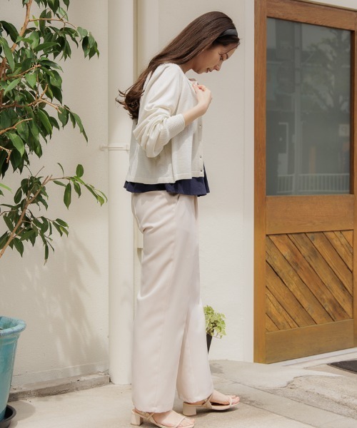 flower（フラワー）の「ブーケビスチェ（キャミソール・レディース・ベージュ/ネイビー・FREE）」の8枚目の写真