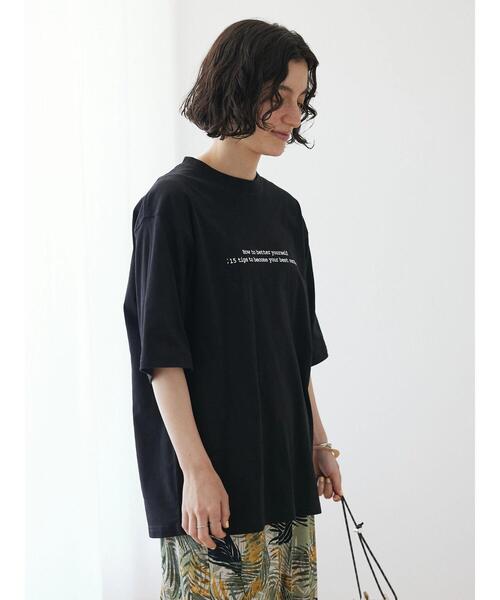CRAFT STANDARD BOUTIQUE(クラフトスタンダードブティック)の「15TIPS TEE(Tシャツ/カットソー・レディース・ホワイト/ブラック/ライトグリーン・L/M/XL)」の15枚目の写真