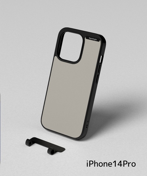 Topologie（トポロジー）の「Bump Phone Case / iPhone 14 Pro【ケース単体】（スマホケース/カバー・レディース・ベージュ系その他/サンドベージュ/シルバー/クリアブラック/ベージュ系その他3/グレー系7/グレー系4/ブラック/アーミー/ベージュ系その他2/グレー系2/グレー/オフホワイト/グレー系/ローズ/グレー系3/ダークグレー/ネイビー/グレー系6/ライトグレー・ONE SIZE）」の5枚目の写真