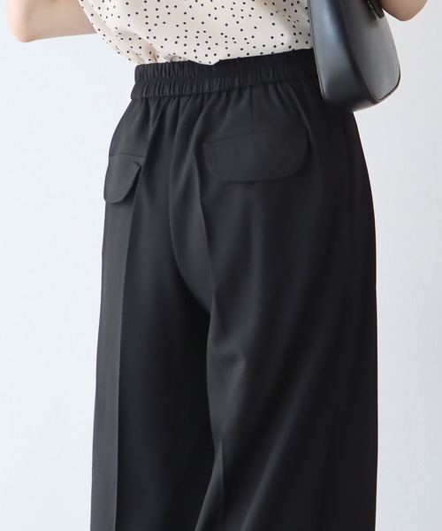 BLUEEAST（ブルーイースト）の「タックスラックス（スラックス・レディース・ブラック/アイボリー/グレー/ピンク/ベージュ/ブラウン・MEDIUM/SMALL）」の22枚目の写真