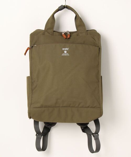and it_(アンドイット)の「anello キャビン トート型リュック(バックパック/リュック・レディース・ベージュ/ブラック/グレイッシュベージュ/オリーブ/ダークブラック/ネイビー・FREE)」の5枚目の写真