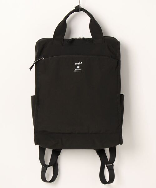 and it_(アンドイット)の「anello キャビン トート型リュック(バックパック/リュック・レディース・ベージュ/ブラック/グレイッシュベージュ/オリーブ/ダークブラック/ネイビー・FREE)」の12枚目の写真