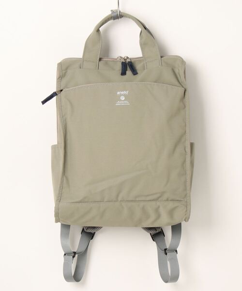 and it_(アンドイット)の「anello キャビン トート型リュック(バックパック/リュック・レディース・ベージュ/ブラック/グレイッシュベージュ/オリーブ/ダークブラック/ネイビー・FREE)」の13枚目の写真