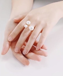 Ritomo De Ricco | サイズフリー　淡水パールリング(リング)