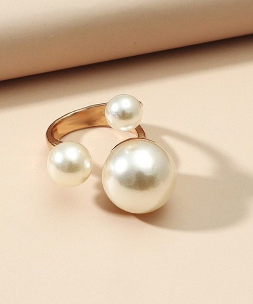 Ritomo De Ricco（リトモ・デ・リコ）の「サイズフリー　淡水パールリング（リング・レディース・ゴールド・FREE）」の8枚目の写真