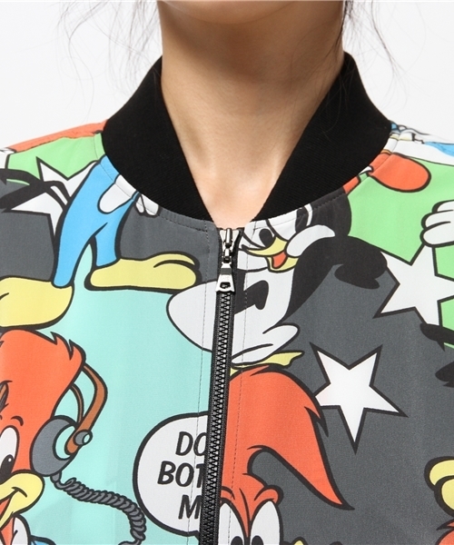 ヒステリックグラマー♥︎MA-1♥︎美品 MULTI HYSTERIC WOMAN スクラッチMA-1ジャケット|HYSTERIC