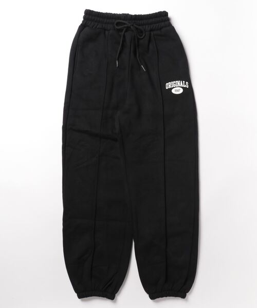 CLEA（クレア）の「【セットアップ対応】ワンポイントルーズスウェットパンツ（スウェットパンツ・レディース・グレー/ブラック・FREE）」の18枚目の写真