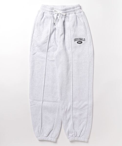 CLEA（クレア）の「【セットアップ対応】ワンポイントルーズスウェットパンツ（スウェットパンツ・レディース・グレー/ブラック・FREE）」の19枚目の写真