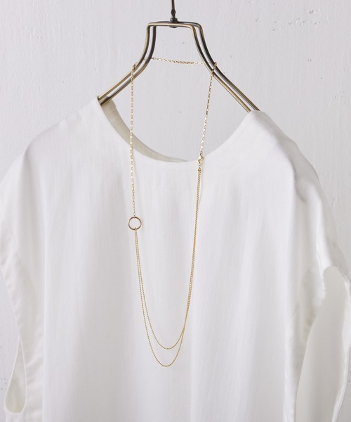 BEARDSLEY（ビアズリー）の「コンビチェーンネックレス（ネックレス・レディース・ゴールド・FREE）」の4枚目の写真