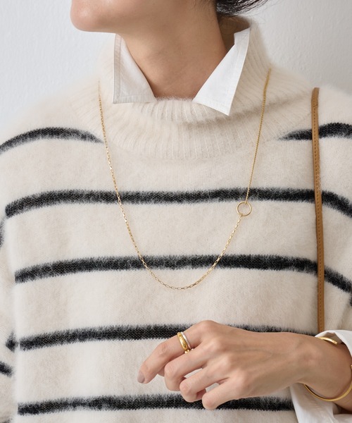 BEARDSLEY（ビアズリー）の「コンビチェーンネックレス（ネックレス・レディース・ゴールド・FREE）」の20枚目の写真