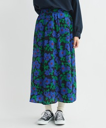 更紗プリントスカートyuniビュルデサボン