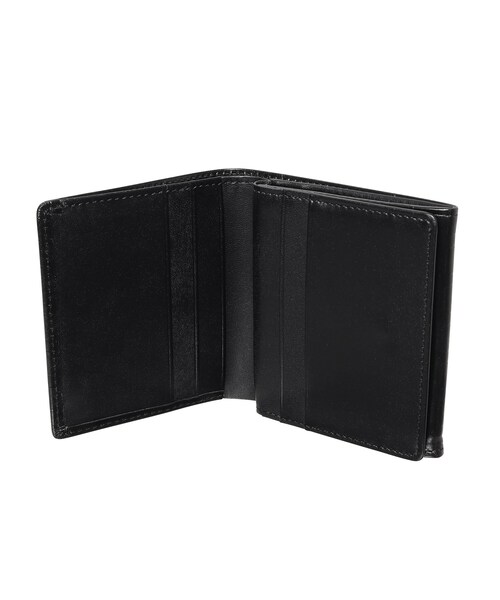 HIROKO HAYASHI（ヒロコハヤシ）の「◆FONDENTE（フォンデンテ）薄型二つ折り財布（財布・レディース・ブラック系・00）」の9枚目の写真