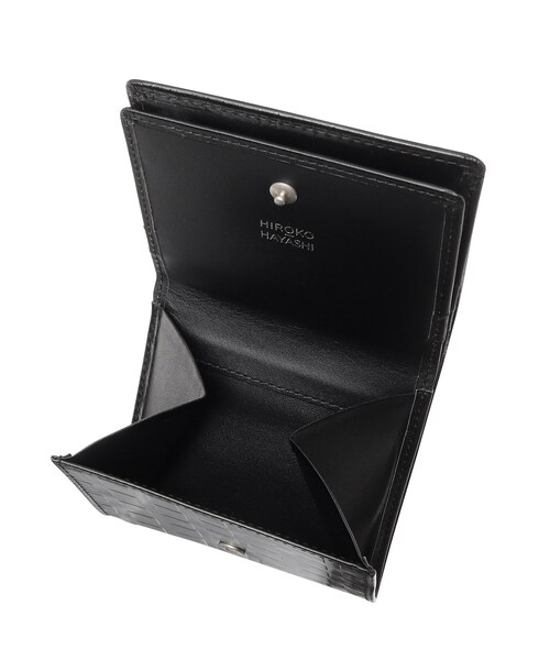 HIROKO HAYASHI（ヒロコハヤシ）の「◆FONDENTE（フォンデンテ）薄型二つ折り財布（財布・レディース・ブラック系・00）」の11枚目の写真
