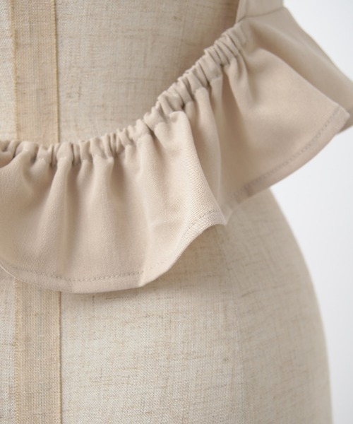 one after another NICE CLAUP（ワンアフターアナザーナイスクラップ）の「ペプラムビスチェ/セットアップアイテムあり（キャミソール・レディース・グレー/アイボリー/ブラック・FREE）」の22枚目の写真