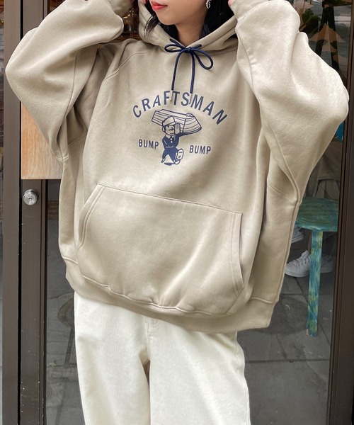 replica グラフィックパーカー イエロー ひろゆかないパーカー【うさ耳サングラス】 / ひろゆかないSHOP