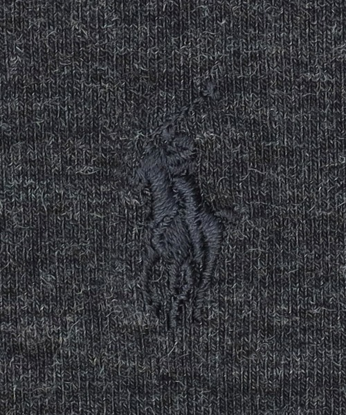 POLO RALPH LAUREN(ポロ ラルフ ローレン)の「POLO RALPH LAUREN レディース 毛混 ワンポイント 10分丈レギンス 01841485(レギンス/スパッツ・レディース・チャコール/ブラック・M-L/L-XL)」の5枚目の写真