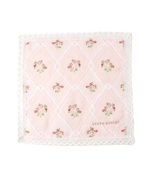 LAURA ASHLEY（ローラアシュレイ）の「ピンフォードトレリス レースガーゼタオルハンカチ（ハンカチ/ハンドタオル）」