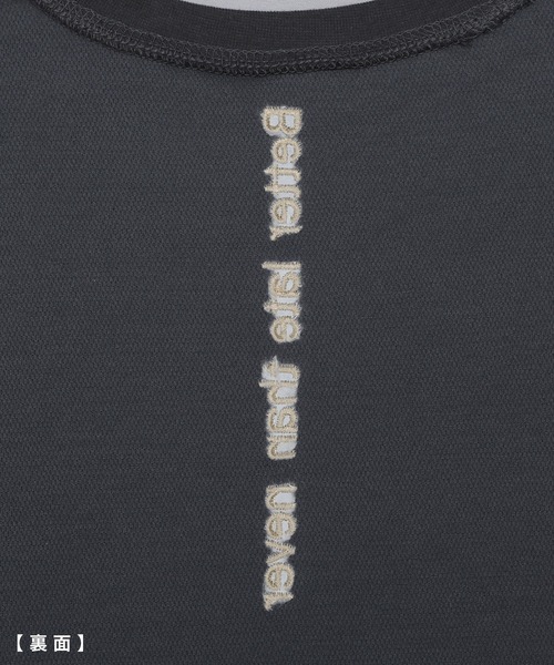 二重織バック刺繍ロンT（Tシャツ/カットソー）｜reca（レカ）の