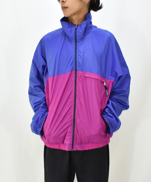 購入者様決定！patagonia 90s ナイロンジップジャケット L 90s USA製 patagoniaパタゴニア シェルドシンチラ フリース