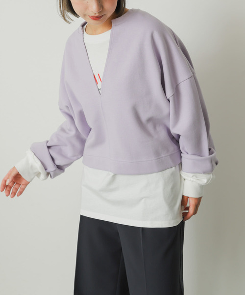 トップス do セール】Vネッククロップドトップ（Tシャツ/カットソー）｜SENSE OF