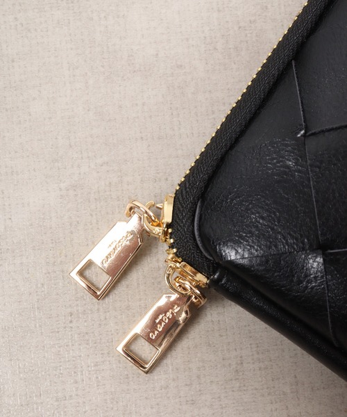 FUNALIVE（ファンアライブ）の「Pisoraro メッシュ エコバッグ付き スマホポシェット（ショルダーバッグ・レディース・グリーン/ベージュ/シャンパン/ブラック/グレー系・FREE）」の9枚目の写真