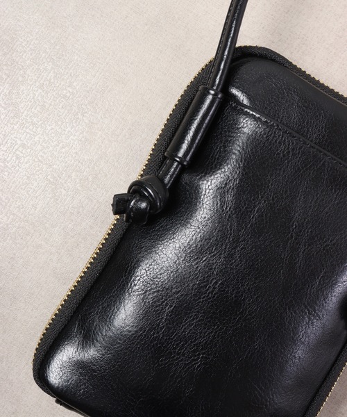 FUNALIVE（ファンアライブ）の「Pisoraro メッシュ エコバッグ付き スマホポシェット（ショルダーバッグ・レディース・グリーン/ベージュ/シャンパン/ブラック/グレー系・FREE）」の16枚目の写真