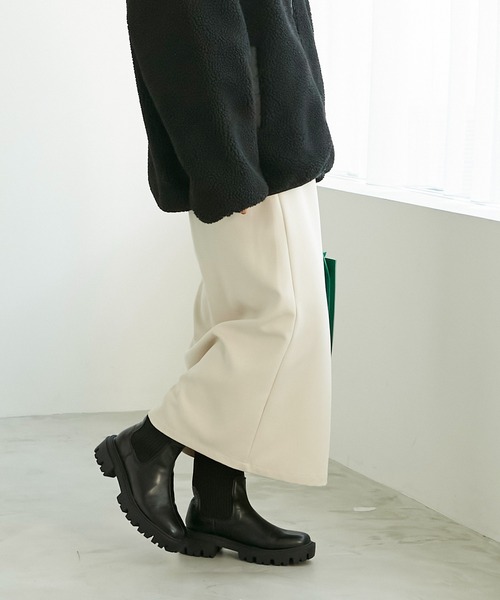 Chaco closet（チャコ クローゼット）の「タンクソールソックスブーツ（ブーツ・レディース・オリーブ/ブラック/ブラウン・M/L/S）」の11枚目の写真