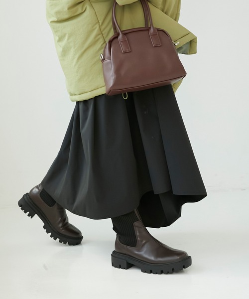 Chaco closet（チャコ クローゼット）の「タンクソールソックスブーツ（ブーツ・レディース・オリーブ/ブラック/ブラウン・M/L/S）」の18枚目の写真