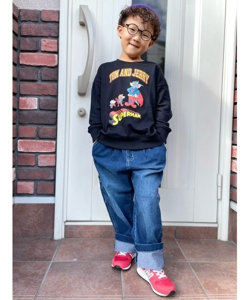 Right-on（ライトオン）の「【トムとジェリー】プリントスウェット（スウェット・キッズ・イエロー/オフホワイト/ブラック/ブルー・130/120/140/110/150）」の9枚目の写真