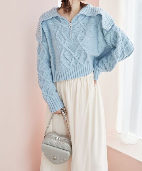 MAJESTIC LEGON(マジェスティックレゴン)の「ハートキルティングバッグ(ショルダーバッグ・レディース・ブラック/シルバー/レッド・FREE)」の8枚目の写真