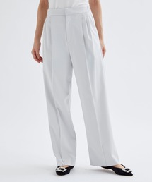 【THE TOKYO/ザトウキョウ】WASHABLE HIGH FANCTION STRAIGHT WIDE PANTS/ウォッシャブルハイファンクションストレートワイドパンツ