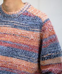 EDIFICE LA BOUCLE | 【LA BOUCLE / ラブ―クル】スカンジナビア スペースダイ ニット(ニット/セーター)