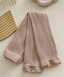 hymy（ヒュミュ）の「【 hymy-ヒュミュ- 】裾フリル ニュアンスカラー レギンス ( kids ) #（レギンス/スパッツ）」