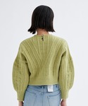 良品 23AW AKIRANAKA アキラナカ THE TOKYO別注.Evelina knit PK クロップドニット セーター AW2324-PK サイズ1 パープル レディース 古着 中古 USED AKIRANAKA/アキラナカ】別注 Evelina knit PK/クロップドニット