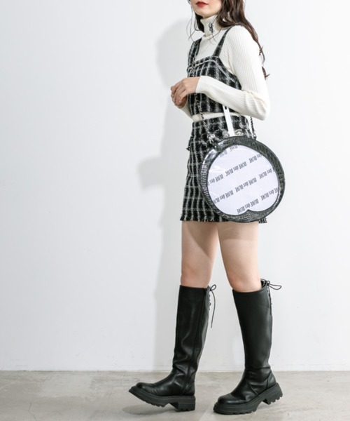 OLIVE des OLIVE（オリーブデオリーブ）の「Aimerianejoie Chezilうちわケース（その他雑貨・レディース・ピンク/ブラック/シルバー・FREE）」の9枚目の写真