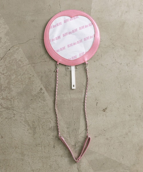 OLIVE des OLIVE（オリーブデオリーブ）の「Aimerianejoie Chezilうちわケース（その他雑貨・レディース・ピンク/ブラック/シルバー・FREE）」の11枚目の写真
