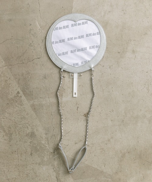 OLIVE des OLIVE（オリーブデオリーブ）の「Aimerianejoie Chezilうちわケース（その他雑貨・レディース・ピンク/ブラック/シルバー・FREE）」の16枚目の写真