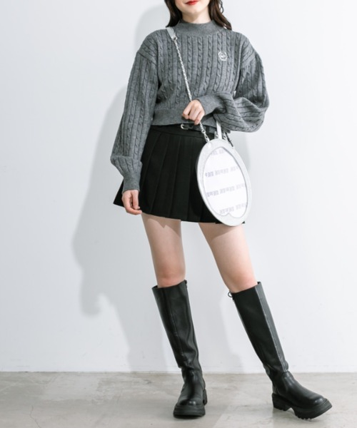 OLIVE des OLIVE（オリーブデオリーブ）の「Aimerianejoie Chezilうちわケース（その他雑貨・レディース・ピンク/ブラック/シルバー・FREE）」の19枚目の写真