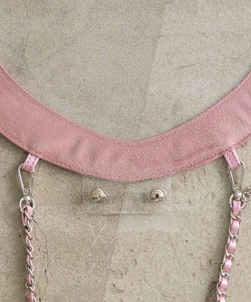 OLIVE des OLIVE（オリーブデオリーブ）の「Aimerianejoie Chezilうちわケース（その他雑貨・レディース・ピンク/ブラック/シルバー・FREE）」の21枚目の写真