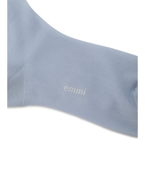 emmi（エミ）の「【emmi atelier】シアーハイソックス（ソックス/靴下・レディース・パープル/ライトブルー/グレー・FREE）」の12枚目の写真