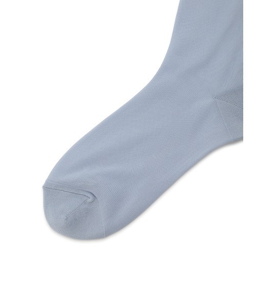 emmi（エミ）の「【emmi atelier】シアーハイソックス（ソックス/靴下・レディース・パープル/ライトブルー/グレー・FREE）」の10枚目の写真