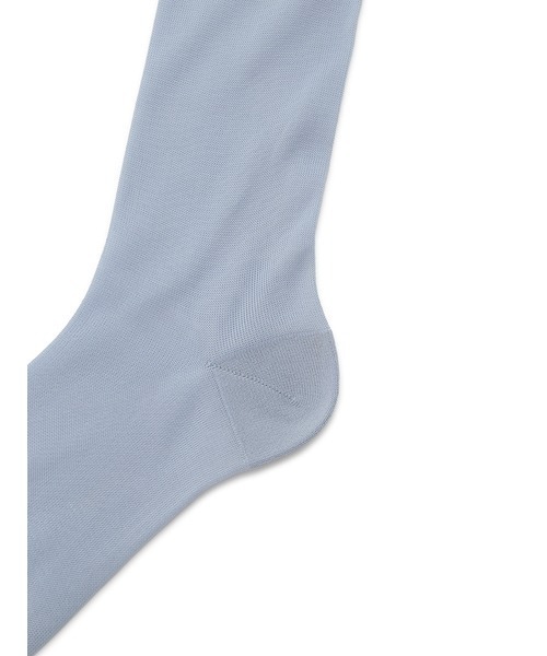emmi（エミ）の「【emmi atelier】シアーハイソックス（ソックス/靴下・レディース・パープル/ライトブルー/グレー・FREE）」の11枚目の写真