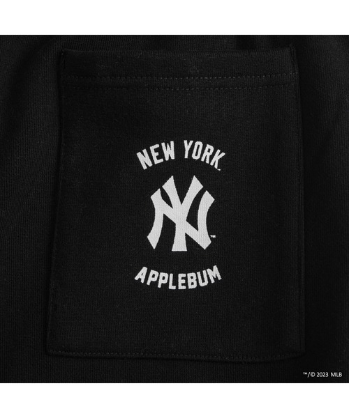 APPLEBUM(アップルバム)の「Cooperstown"NY Yankees" Sweat Pants(スウェットパンツ・メンズ・ブラック・MEDIUM/X-LARGE/LARGE)」の11枚目の写真