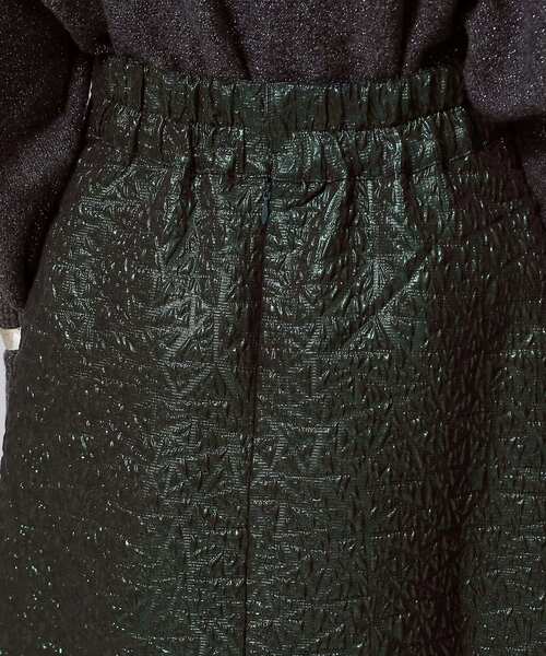 GALLEST（ギャレスト）の「メタリックジャカードスカート（スカート・レディース・モスグリーン/ブラック・38/36）」の14枚目の写真