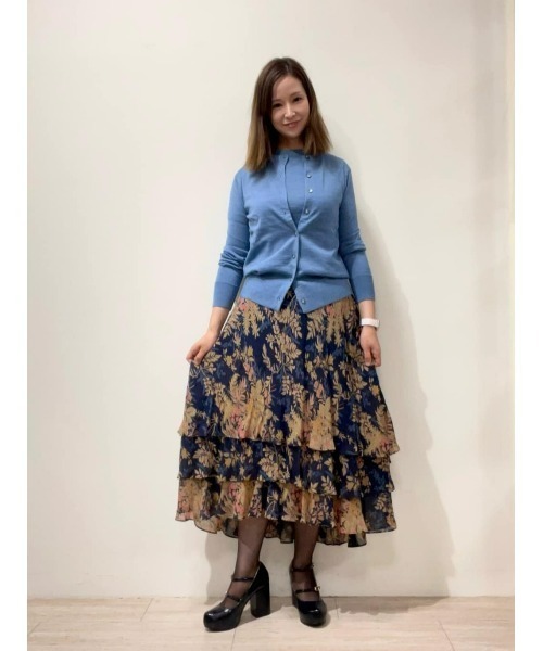 BROOKS BROTHERS（ブルックスブラザーズ）の「ショートスリーブ メリノウール クルーネックセーター（ニット/セーター・レディース・ピンク/ブルー・MEDIUM/SMALL/X-SMALL）」の5枚目の写真