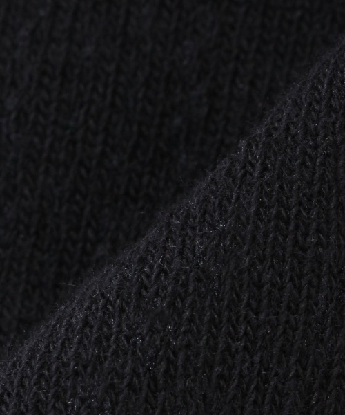 petit main（プティマイン）の「入卒リボン付きハイソックス（ソックス/靴下・キッズ・オフホワイト/ネイビー・S/M/L）」の6枚目の写真