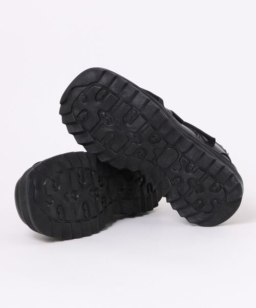 shoes365(シューズスリーシックスファイヴ)の「【shoes365】個性装飾靴紐 スクエアトゥ厚底スニーカー(スニーカー・メンズ・ブラック・24.5cm/26.5cm/25.0cm/27.0cm/25.5cm/26.0cm)」の3枚目の写真