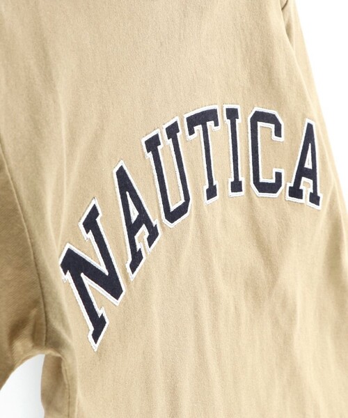 NAUTICA（ノーティカ）の「【NAUTICA/ノーティカ】ロゴアップリケ長袖Tシャツ（Tシャツ/カットソー・キッズ・チャコールグレー/オフホワイト/その他/ベージュ/ネイビー/グリーン・L/XL/M/S）」の11枚目の写真